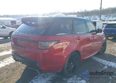 2019 Land Rover Range Rover Sport Supercharged Dynamic z USA, uszkodzony, nr VIN SALWR2RE0KA836942